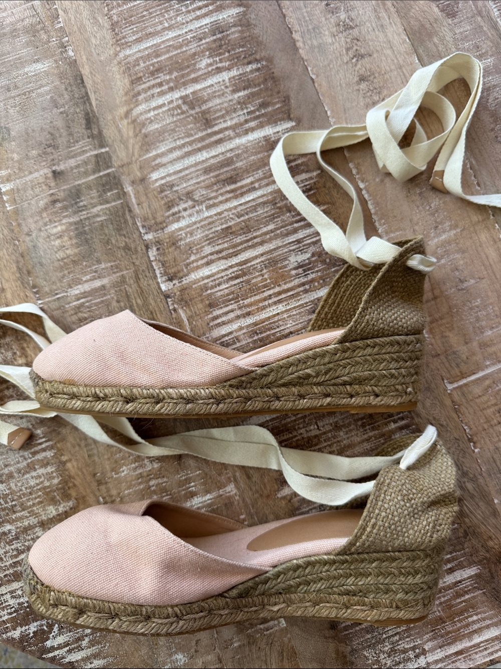 CASTAÑER Carina Wedge Espadrilles Size 38 - Picture 4 of 8